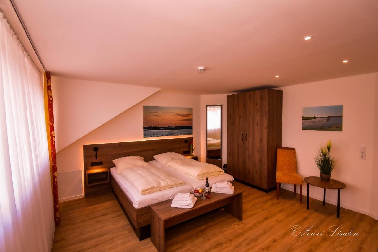 Hotel Zwei Linden - Links Der Elbe - Niedersachsen Balje Εξωτερικό φωτογραφία