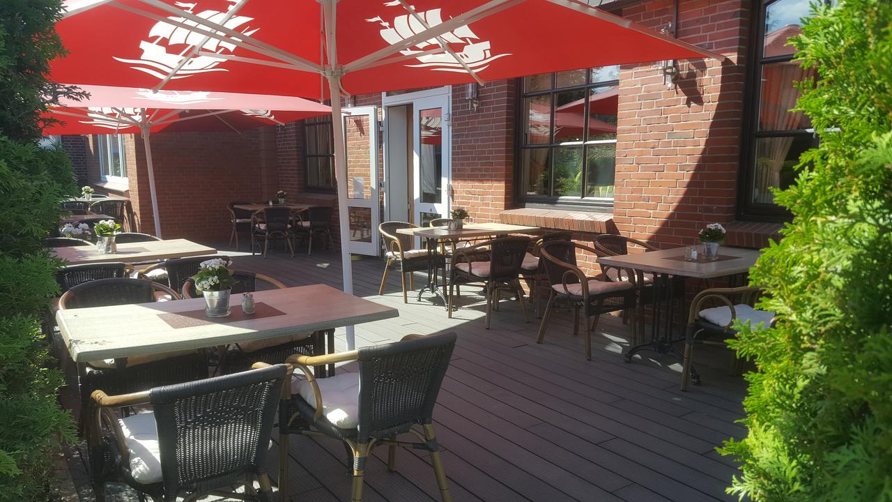 Hotel Zwei Linden - Links Der Elbe - Niedersachsen Balje Εξωτερικό φωτογραφία