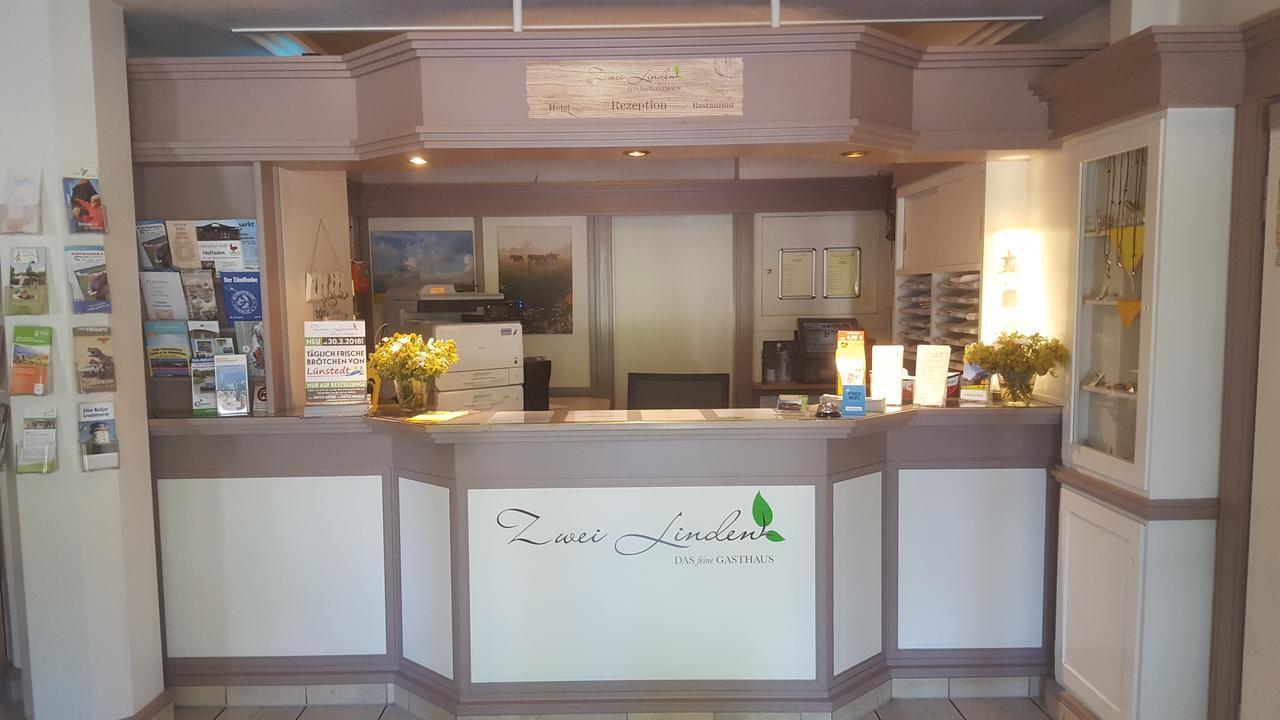 Hotel Zwei Linden - Links Der Elbe - Niedersachsen Balje Εξωτερικό φωτογραφία